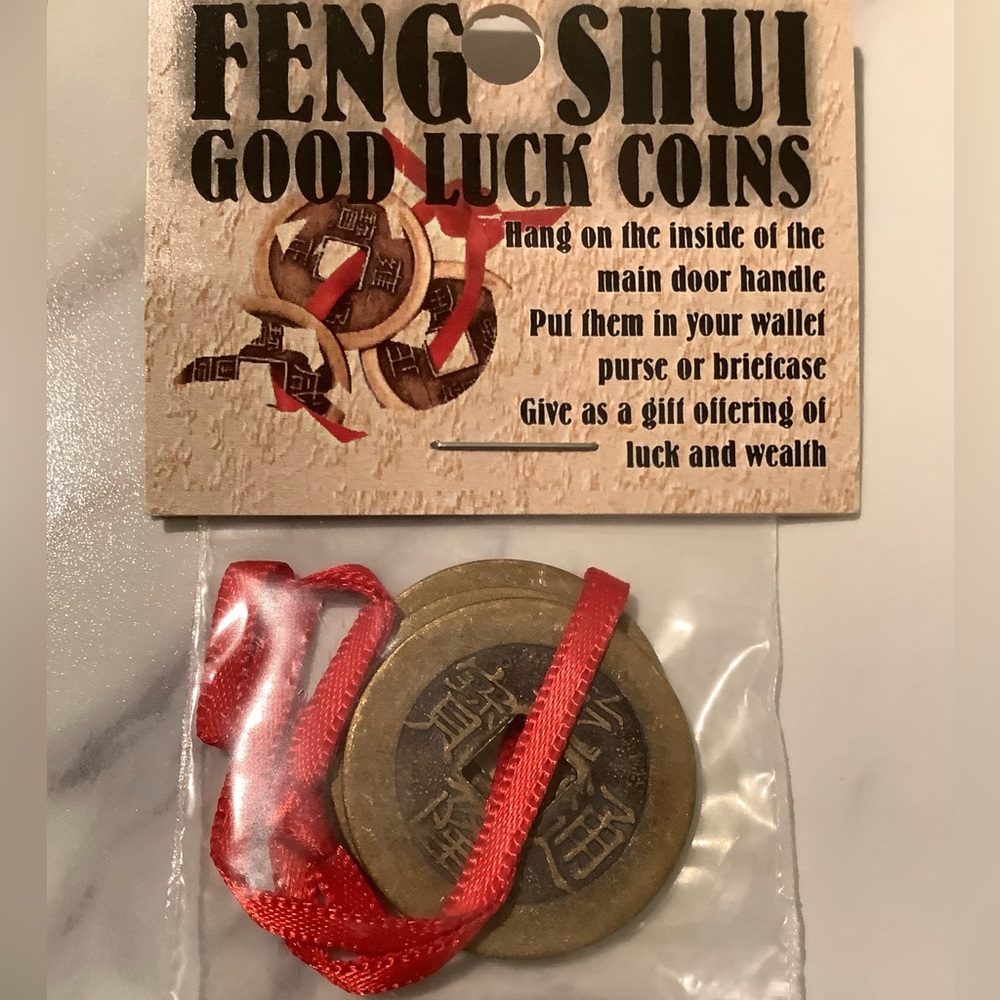 New vintage Feng Shui Good Luck Coins